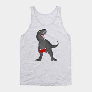 T-Rex Boxing: A Knockout of Prehistoric Proportions Tank Top